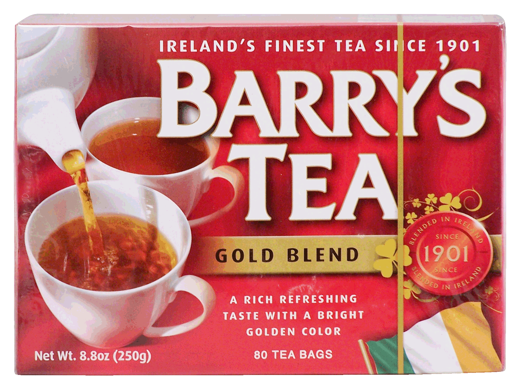 Barry's Tea Gold Blend ireland's finest tea, golden color, 80-tea bags Full-Size Picture